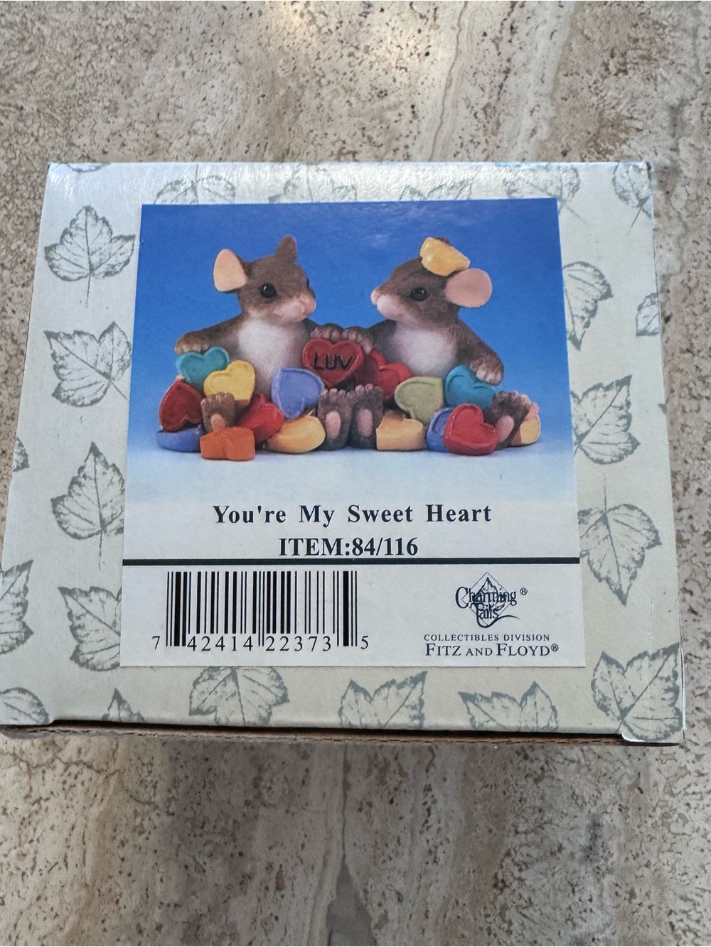 Charming Tails - You’re My Sweetheart Collectible Figurine